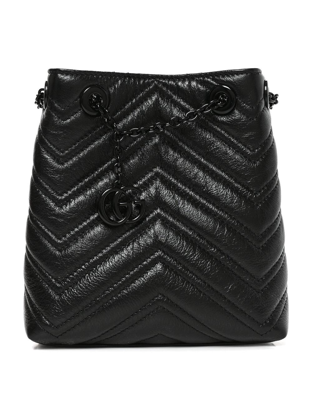 Gucci Calfskin Matelasse Monochrome #345632G10B